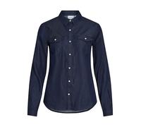 Vila Vibista Denim Shirt-Noos, Dark Azul Denim, S