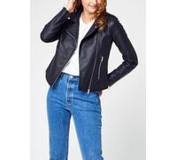 Vila Clothes Vicara Faux Leather Jacket-Noos Chaqueta, Negro (Black Black), 38 (Talla del Fabricante: Medium) para Mujer