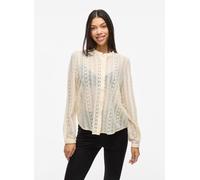Vila VICHIKKA LACE L/S SHIRT- NOOS XL Blanco