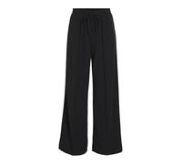 Vila Viclua HW Wide Pants-Noos Pantalón, Negro (Black Beauty), XL Mujeres