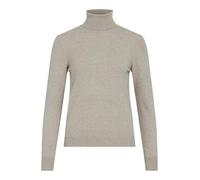 Vila Vicomfy L/S Roll-Neck Knit Top/PB Jersey de Punto, Melange Natural, L para Mujer