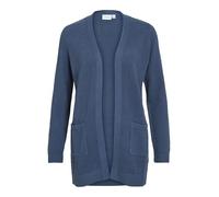 Vila Vidalo L/S Knit Cardigan-Noos, Vintage Indigo, S para Mujer