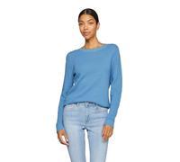 Vila Vidalo O-Neck L/S Knit Top-Noos, Azul Claro, L para Mujer
