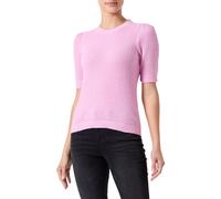 Vila Vidalo O-Neck S/S Knit Top-Noos Camiseta, Lila Pastel, L para Mujer