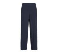 Vila Vidimita HW Wide Pants/R, Azul Marino, M
