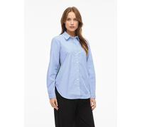 Vila Vidoja Ls Striped Tape Shirt 40 Azul