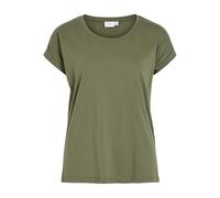Vila Vidreamers New Pure T-Shirt-Noos Camiseta, Verde Oliva, S Mujeres