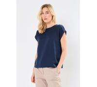 Vila VIELLETTE S/S SATIN TOP - NOOS 38 Azul