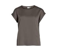 Vila Viellette S/S Satin Top-Noos, Halcón, 40 Mujeres