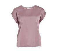 Vila Viellette S/S Satin Top-Noos, Toadstool, 40 Mujeres