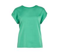 Vila Viellette S/S Satin Top-Noos, Verde Invierno, 36 Mujeres