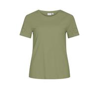 Vila Viemira Open O-Neck S/S Top, Saga, L
