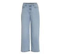 Vila Viemma HW Wide Jeans Nus/PB para Mujer, Mezclilla De Color Azul Claro, 34W / 30L