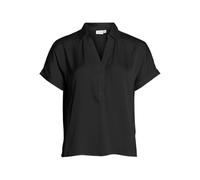 Vila Vienna Ravenna S/S Top-Noos, Negro (Black Beauty), 44 Mujeres