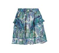 Vila Vifalia Fine HW Skirt/Su Minifalda, Lapis Blue/AOP:Fine, 42 para Mujer