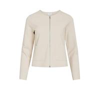 Vila Vigarden L/S Short Cardigan-Noos, Abedul, S Mujeres