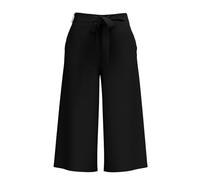 Vila Vihela HW Culotte Pants Pantalón, Negro, 36 Mujeres
