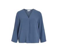 Vila Vijosa 3/4 V-Neck Top-Noos, Vintage Indigo, 42 Mujeres