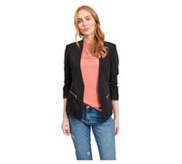 Vila Vijoy Noos-Chaqueta 3/4 Blazer, Negro, 42 para Mujer