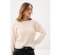 Vila Vikaylena Rev L/S Knit Top L Beige