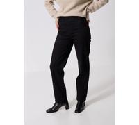 Vila Vikelly Jaf Hw Straight Jeans Blk-Leo 38 X 32 Negro