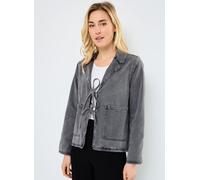 Vila VIKIKI L/S TIE DENIM JACKET DGD 36 Gris
