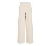 Vila Vikita RW Wide Corduroy Pants - Noos - Pantalones para Mujer Vikita Corduroy, Abedul, L