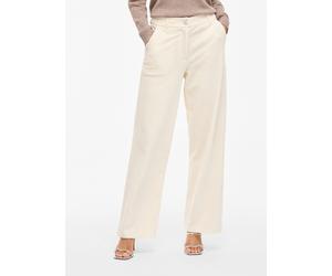 Vila Vikita Rw Wide Corduroy Pants - Noos XL Blanco