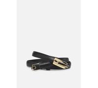 Vila VIKORI SLIM LEATHER JEANS BELT/EF 85 Negro