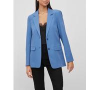 Vila Vila - Americana blazer de corte recto. Azul Talla 34