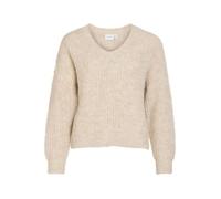 Vila Vilampe V-Neck L/S Knit Top-Noos mpe V-Cuello L/S Knit Top-Noos Mujer (Pack de 1)