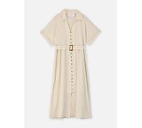 Vila Vilinnen Ss Midi Shirt Dress/Rs 34 Beige