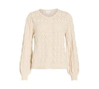 Vila Vilowen L/S O-Neck Knit Cardigan/PB/R, Abedul, L para Mujer