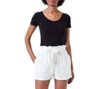 Vila Vimichelle HW Pantalones Cortos/KA, Blanco Nieve., 38