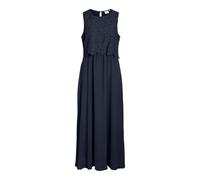 Vila Vimilina Lace Dress-Noos/DC, Azul Marino, 36 Mujeres
