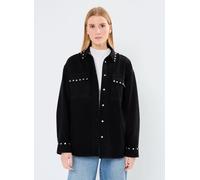 Vila VIMORA LS DENIM OVERSIZED SHIRT/ROU 34 Negro