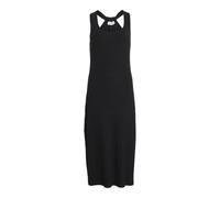 Vila Vinimeo U-Neck S/L Midi Dress, Negro (Black Beauty), M Mujeres