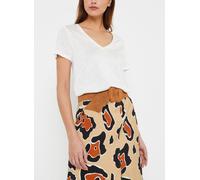 Vila VINOEL LUREX S/S TOP - NOOS L Blanco