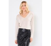 Vila VINOVY L/S V-NECK REV KNIT TOP-NOOS M Beige