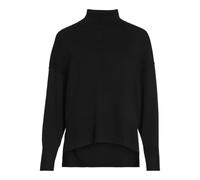 Vila Viostria Rollneck L/S Knit Top-Noos Suéter pulóver, Negro (Black Beauty), L para Mujer