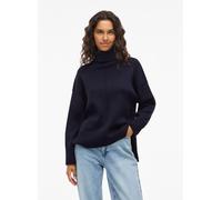 Vila VIOSTRIA ROLLNECK L/S KNIT TOP-NOOS XS Azul