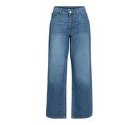 Vila Vipalma RW Wide Jeans MBD Pal251-Noos, Medio De Mezclilla Azul, 44W / 32L Mujeres