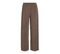 Vila Viplisa HW Wide Pants-Noos Pantalones, fósil, XXL para Mujer