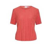 Vila Viplisa O-Neck S/S Top - Noos, Paprika, XXL