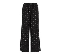 Vila Viprisilla Print RW Pants, Negro (Black Beauty), 34