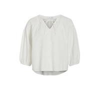 Vila Viprisilla V-Neck 3/4 Top, Blanco Nieve., 38