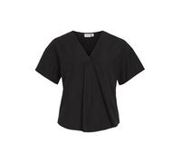 Vila Viprisilla V-Neck S/S Top Camiseta, Negro (Black Beauty), 38 Mujeres