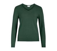 Vila Viril Cuello En V L/S Knit Top-Noos Suéter para Mujer