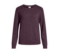 Vila Viril O-Neck L/S Knit Top-Noos, Figura, L para Mujer