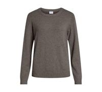 Vila Viril O-Neck L/S Knit Top-Noos, Halcón, L para Mujer